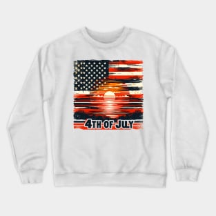 4th Of July Crewneck Sweatshirt